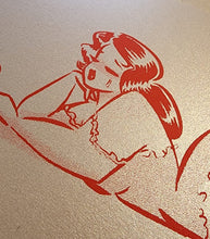 Load image into Gallery viewer, LEFT ON RED - Silkscreen