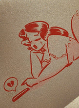 Load image into Gallery viewer, LEFT ON RED - Silkscreen
