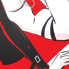 Cargar imagen en el visor de la galería, RED LATEX - Silkscreen Print