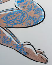Cargar imagen en el visor de la galería, TATTOOED DAME V°3 - SILKSCREEN PRINT