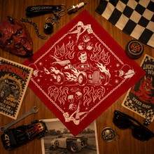 Cargar imagen en el visor de la galería, HELL DRIVER BANDANA