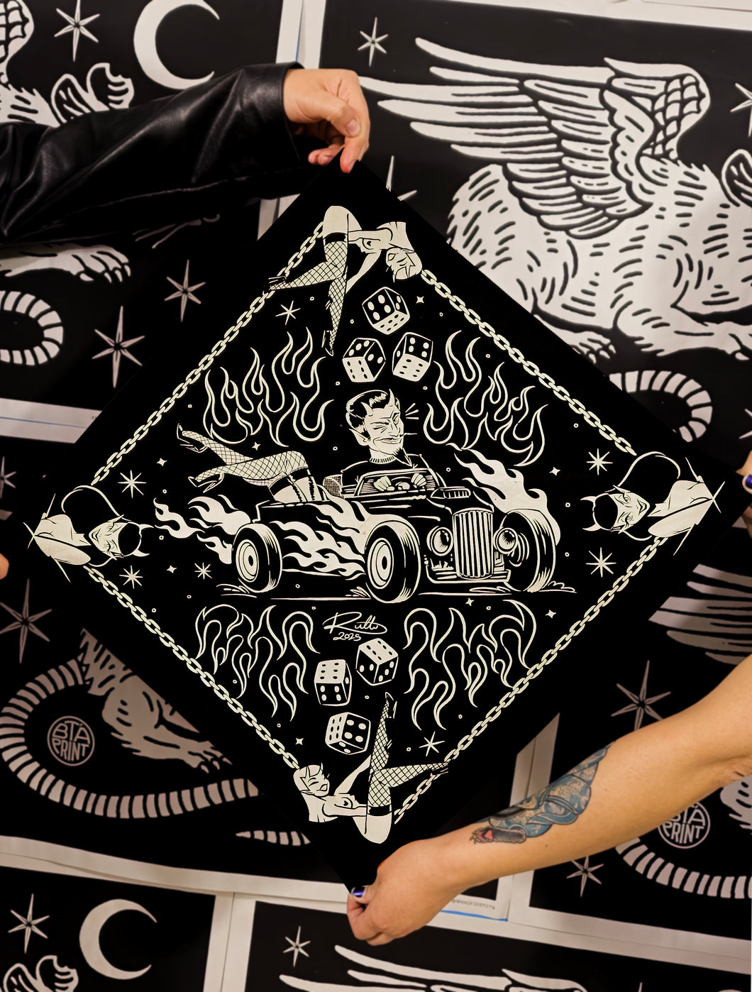 HELL DRIVER BANDANA