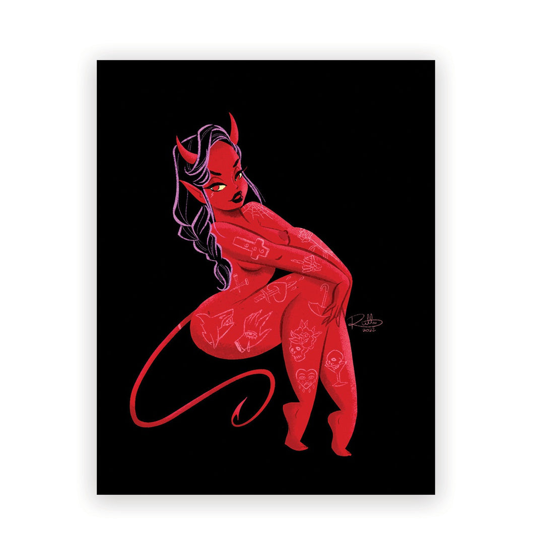 TATTOOED DEVILETTE