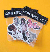 Cargar imagen en el visor de la galería, GOTH GIRLS STICKER PACK
