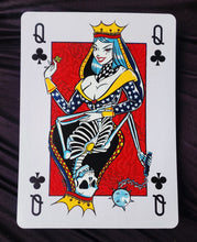 Load image into Gallery viewer, Queen of Clubs  Original Exhibition Artwork
