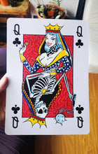 Load image into Gallery viewer, Queen of Clubs  Original Exhibition Artwork
