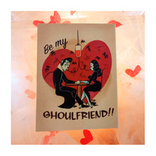 Load image into Gallery viewer, GHOULFRIEND -  Valentine’s Vintage Inspired Card
