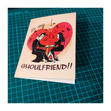 Load image into Gallery viewer, GHOULFRIEND -  Valentine’s Vintage Inspired Card
