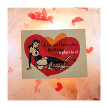 Cargar imagen en el visor de la galería, PLACE TO SIT-  Valentine’s Vintage Inspired Card
