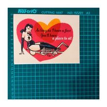 Cargar imagen en el visor de la galería, PLACE TO SIT-  Valentine’s Vintage Inspired Card
